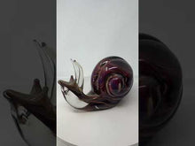 Load and play video in Gallery viewer, Murano Glass Snail
