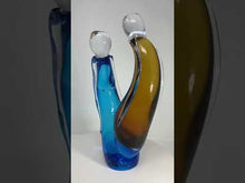 Load and play video in Gallery viewer, Lovers Murano Glass Statue
