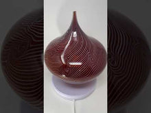 Load and play video in Gallery viewer, &quot;Spiralatto&quot; One-of-a-Kind Murano Vase
