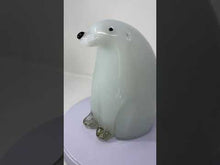Load and play video in Gallery viewer, Murano Glass Polar Bear
