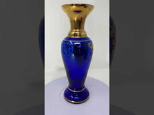 Load and play video in Gallery viewer, Contemporary Enameled Murano Vase by Salvadori

