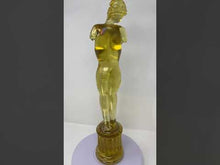 Load and play video in Gallery viewer, Female Donna Statue From Murano
