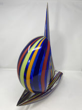 Load image into Gallery viewer, Sailboat by Murano Glass Master
