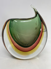 Load image into Gallery viewer, Sommerso Murano Glass Vase by Valter Rossi
