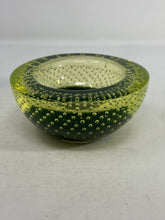 Load image into Gallery viewer, Uranium Glass Bowl made in Murano, Italy

