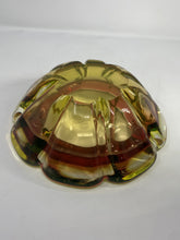 Load image into Gallery viewer, Vintage Uranium Murano Glass Ashtray
