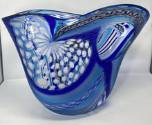 Load image into Gallery viewer, One-of-a-Kind Murano Glass Vase &quot;Carnevale&quot; by Schiavon
