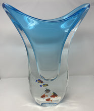 Load image into Gallery viewer, Schiavon One-of-a-Kind Murano Glass Aquarium Vase
