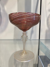 Load image into Gallery viewer, Vintage Martini Glasses Attributed to Salviati
