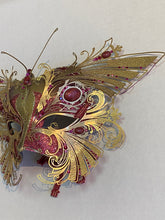 Load image into Gallery viewer, Metal Butterfly Mask from Venice
