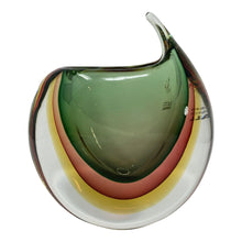 Load image into Gallery viewer, Sommerso Murano Glass Vase by Valter Rossi
