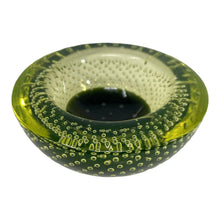 Load image into Gallery viewer, Uranium Glass Bowl made in Murano, Italy
